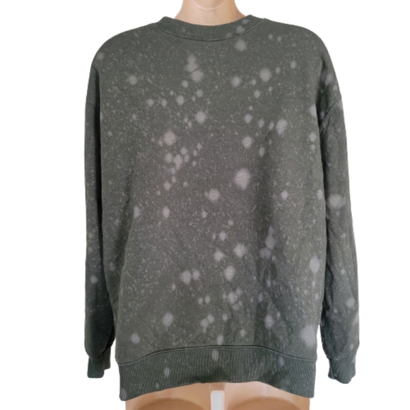 Wild Fable Green Tie Dye Pullover Sweatshirt Size Women's Small - Picture 2 of 8